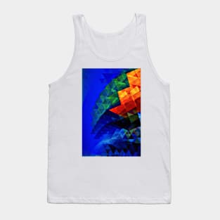 Solar Landscape ∆∆∆∆ Geometric Vector Design Tank Top